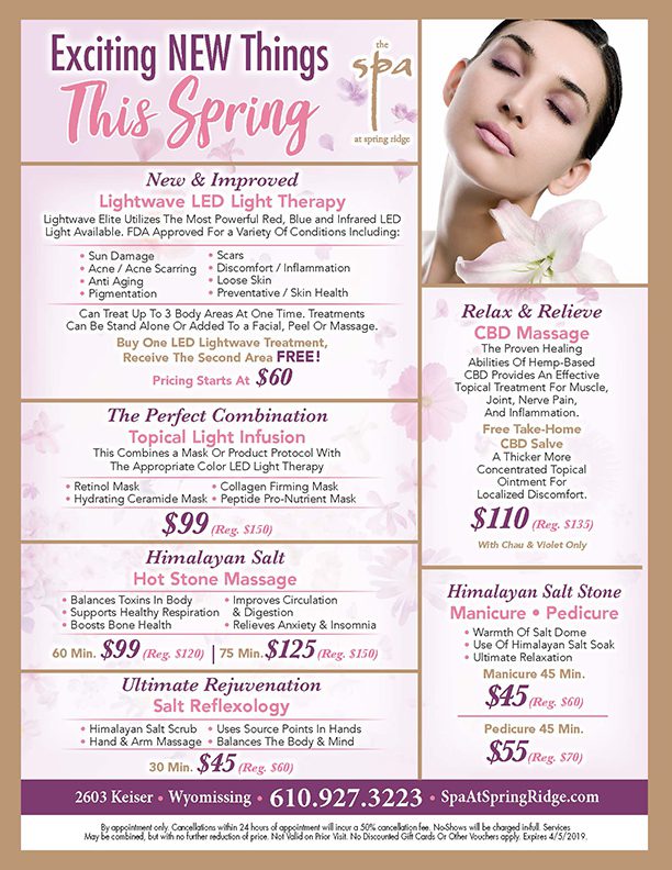 Spring 2024 Specials For Spa Sessions In Florida Raf Britteny